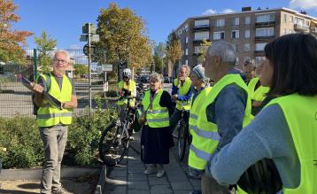 Op fietssafari met Ringland-vrijwilliger Luk. © vja/ringland