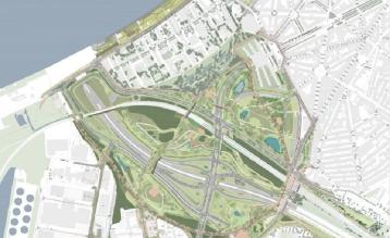 Ontwerp Ringpark Zuid. © Ontwerpteam Ringpark Zuid