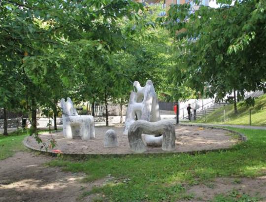 Park. Stockholm Hammarby.