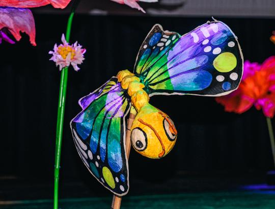 Vrijwilligers zorgden voor de prachtige aankleding van de zaal. © Valentin Eyckmans/Ringland.jpg