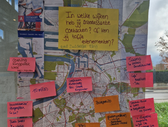 Brainstorm over publieksactiviteiten. © ringland