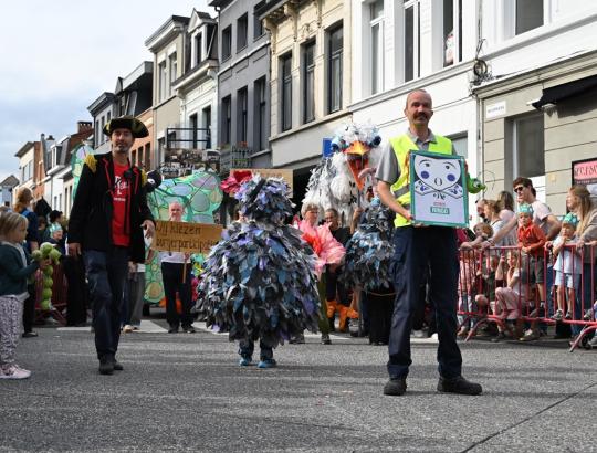 Ringland in de Reuzenstoet 2026. © Eric Fimmers/Ringland