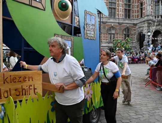 Ringland in de Reuzenstoet 2026. © Eric Fimmers/Ringland
