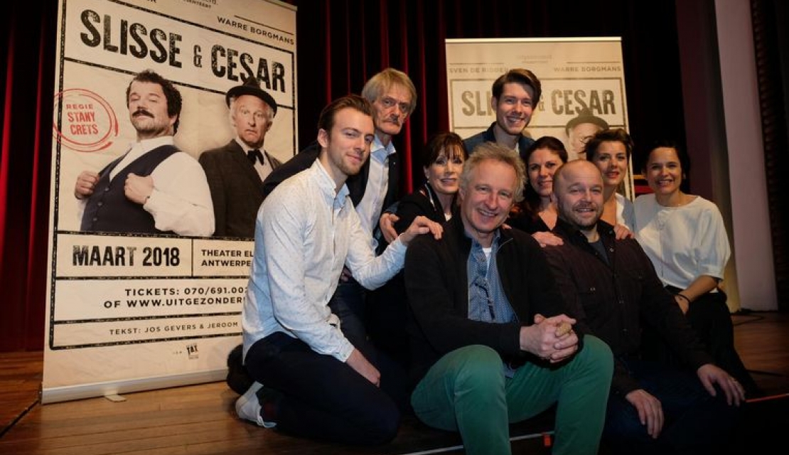 Nieuws: Slisse & Cesar Slisse en Cesar herleven in theater