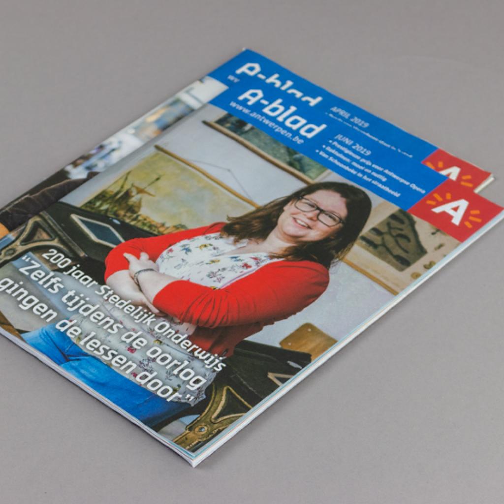 A-BLAD: ONZE MAANDELIJKSE PORTIE EINDREDACTIE VOOR A