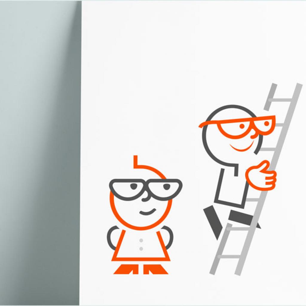 ontwerp figuurtje qlick