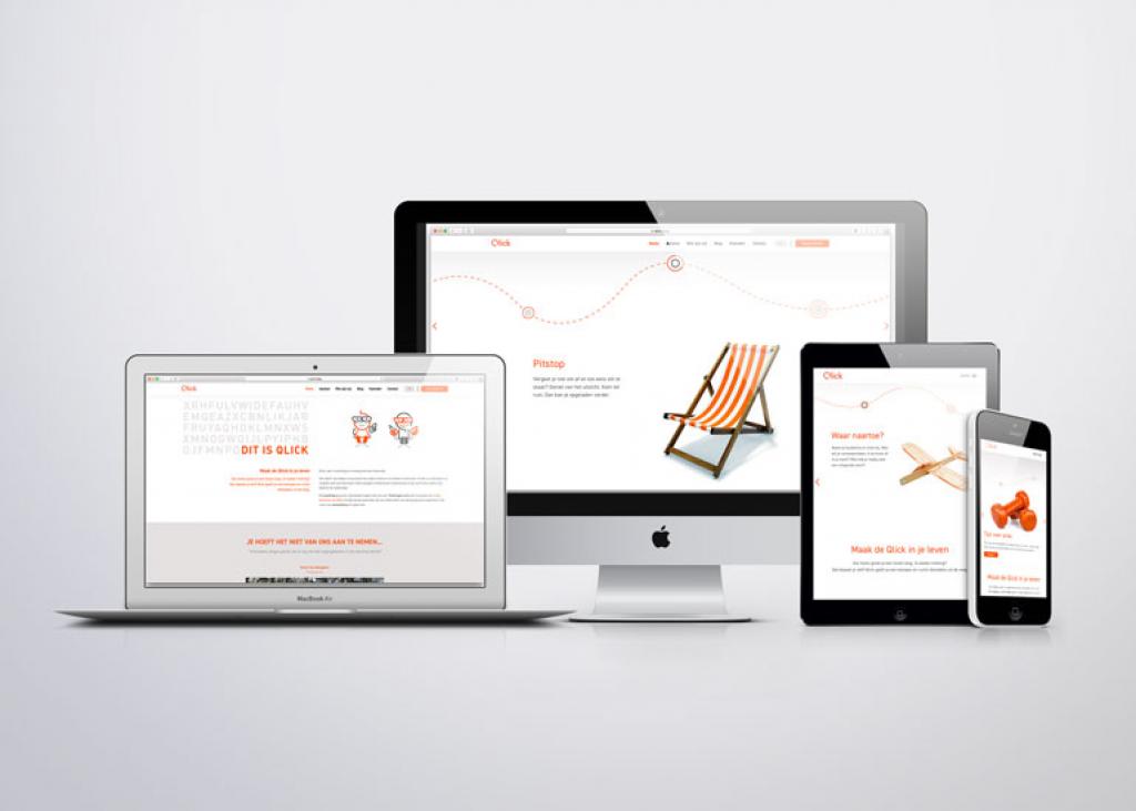 responsive design Qlick