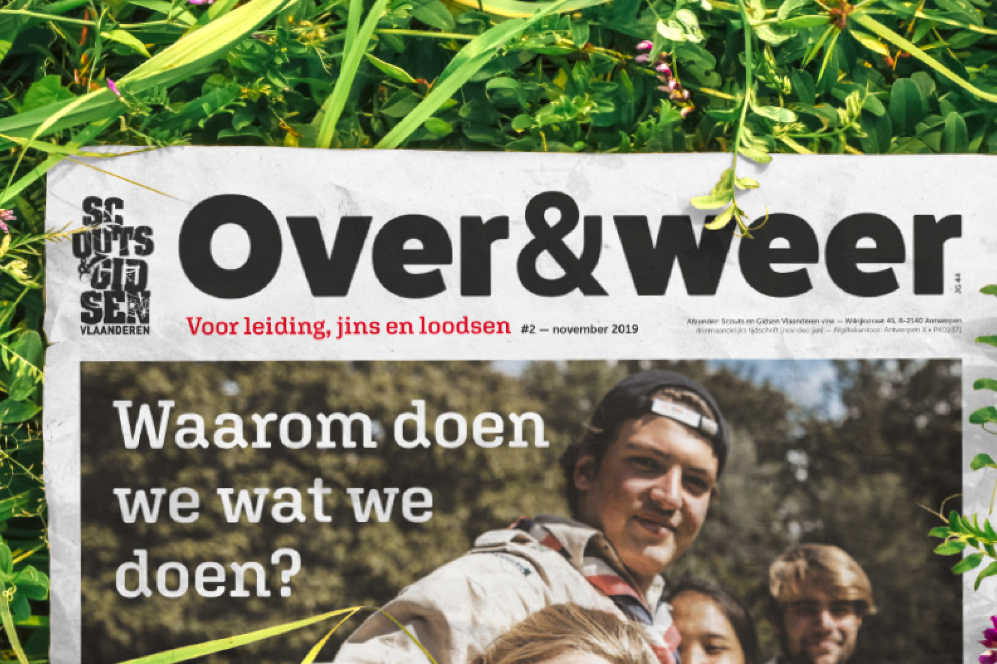 Scouts & Gidsen Vlaanderen Over&Weer krantje