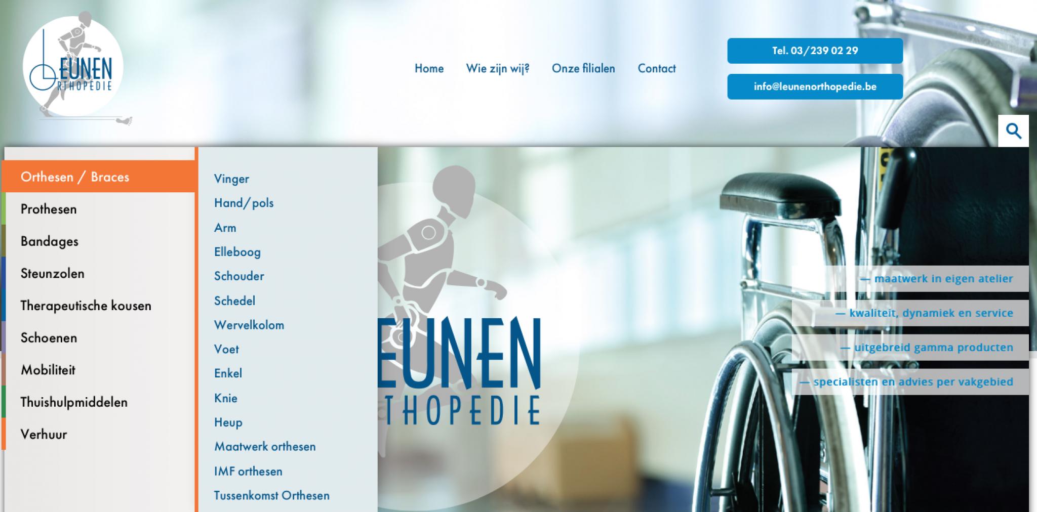 Leunen orthopedie Leunen orthopedie