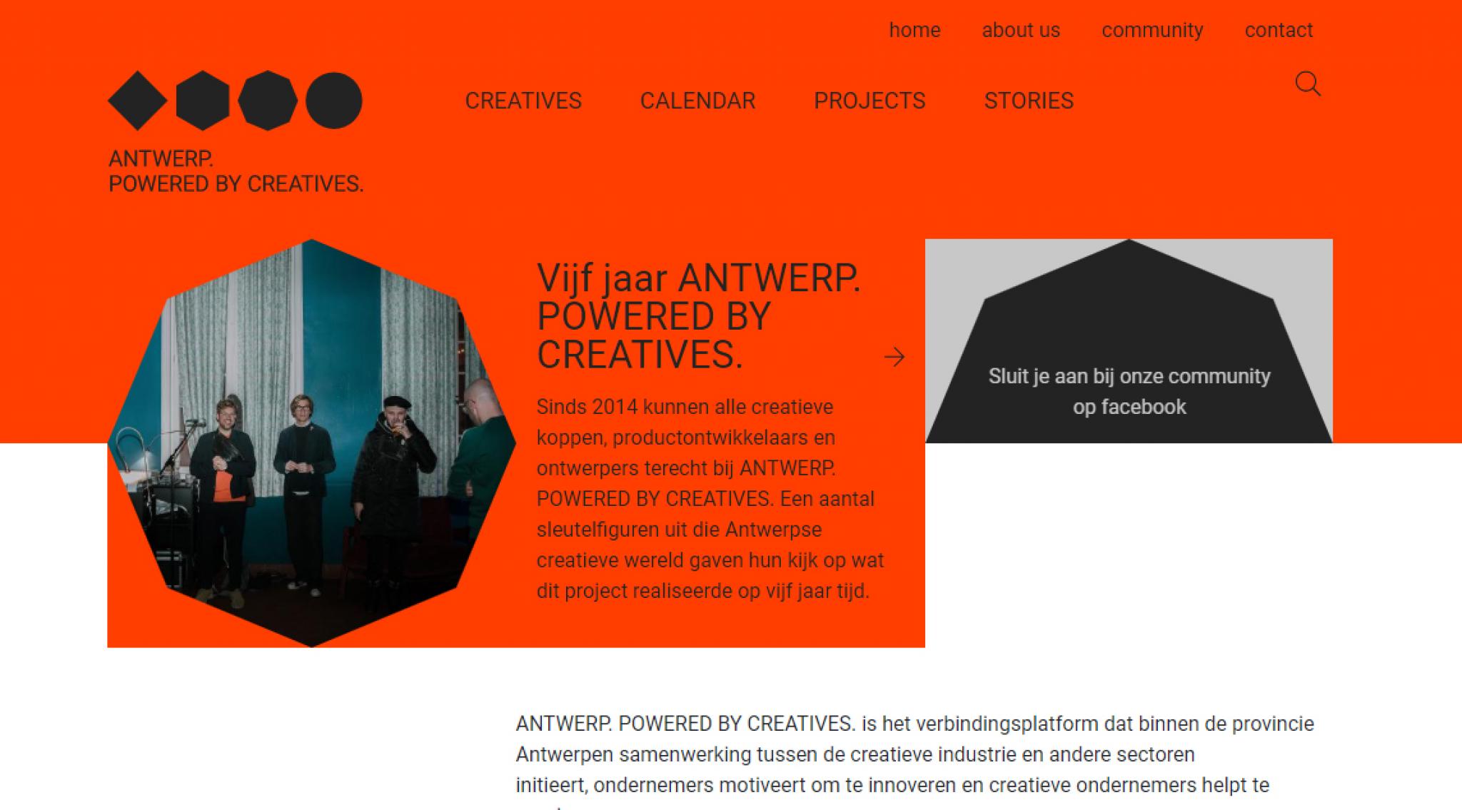 www.apbc.be: verschillende niveaus van navigatie: hoofd / secundair / sub / footer