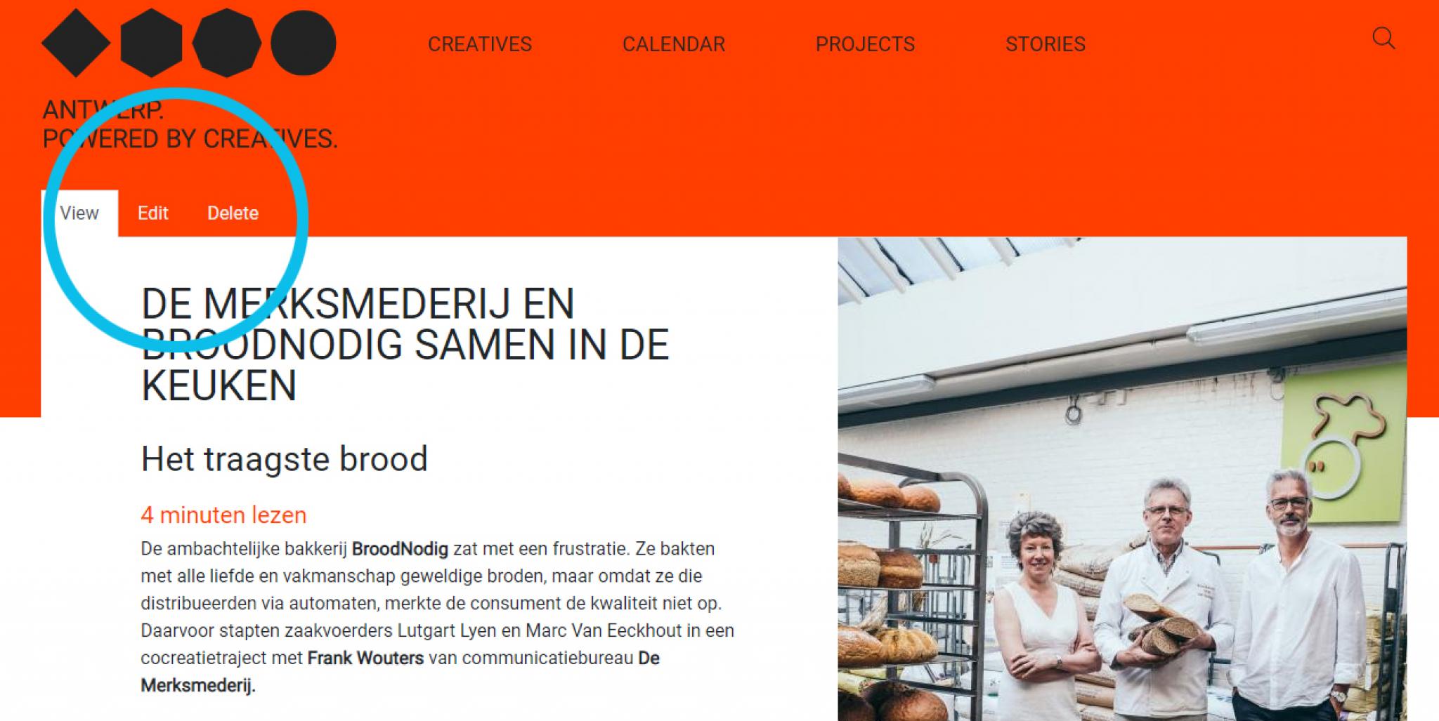 Gebruiksgemak front-end