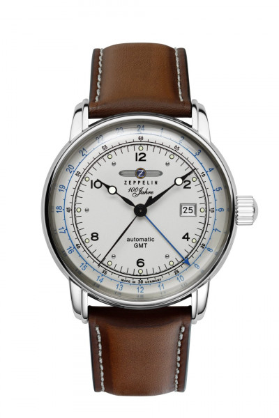 Zeppelin Uhr Automatik mit GMT "100 Jahre Zeppelin "