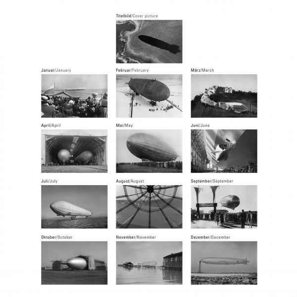 Historischer Zeppelin Kalender 2026