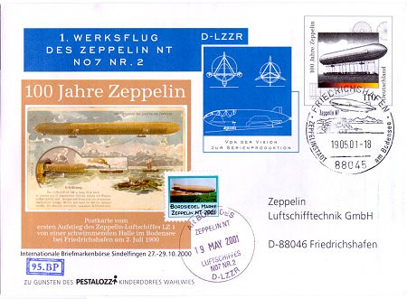 Zeppelin Luftpost