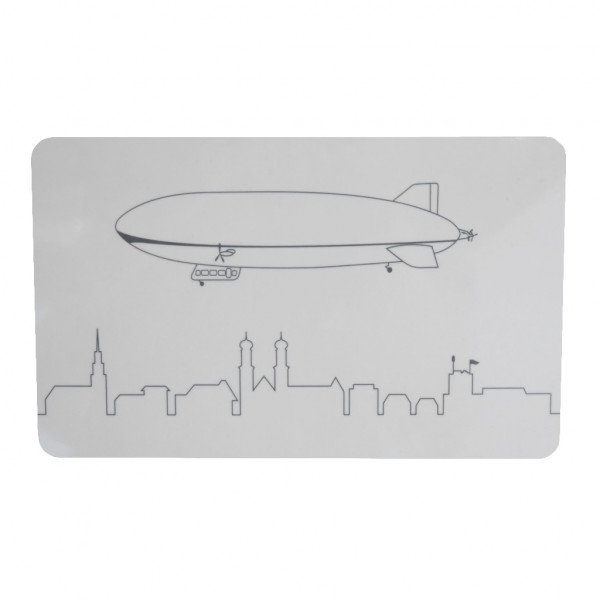 Frühstücksbrett Skyline